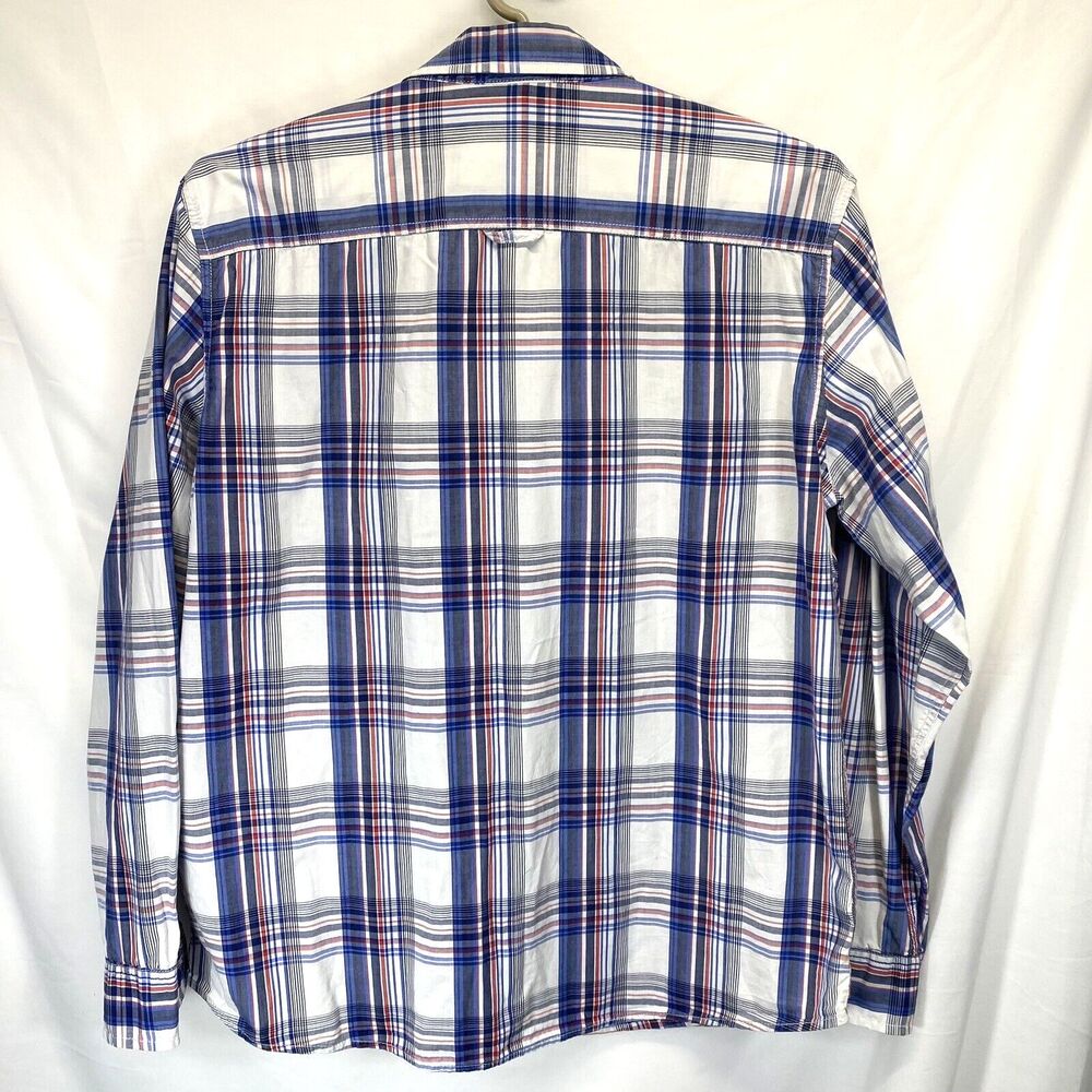 Urban Pipeline Shirt Adult XL Long Sleeve Button Up Pockets Men's Plaid RN73277